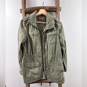 H&M Olive Green Utility Jacket